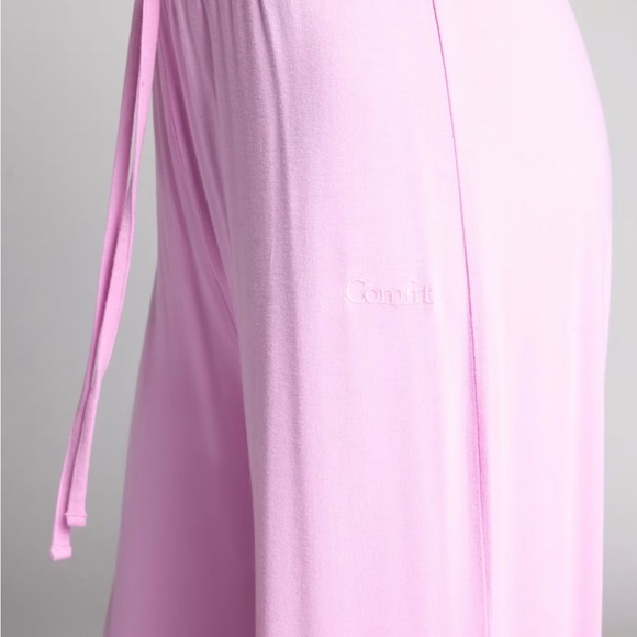 Cmfrt Women's Luna Lounge Pink PJ Set-size XS - Picture 2 of 8